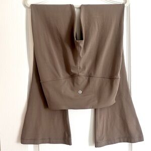 Lululemon flare leggings - size 6 tan